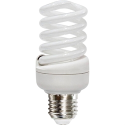 Лампа энергосберег. Feron ELT19 11Вт E27 T2 spiral(6400К) - фото 5851