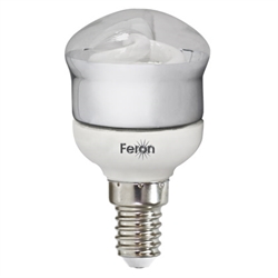 Лампа энергосберег. Feron ELR60 11Вт E14 T2 R50(4000К) - фото 5879