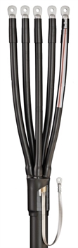 Концевая кабельная муфта (без болт. наконечника) для кабелей с броней 5ПКТп(б)-1-150/240 - фото 7540