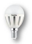 Лампа LED шар 5.5Вт E14(аналог 50Вт) Camelion LED5.5-G45/830/E14