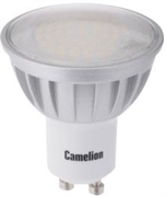 Лампа LED рефлектор 6Вт GU10(аналог 55Вт) Camelion LED6-GU10/830/GU10