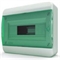 Щиток накладной(зелён.дверь) IP40 TEKFOR 12 модулей BNZ - фото 5474