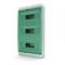 Щиток накладной(зелён.дверь) IP40 TEKFOR 36 модулей BNZ - фото 5491