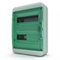 Щиток накладной герметич.(зелен.дверь) IP65 TEKFOR 24 модуля BNZ