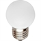 Лампа LED Feron LB-37 1Вт E27 (мини шар) 6400K - фото 5973