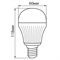 Лампа LED Feron LB-49 12Вт E27 2700K - фото 5991